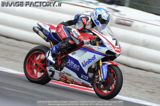 2010-05-08 Monza 0883 La Roggia - Superbike - Qualifyng Practice - Carlos Checa - Ducati 1098R